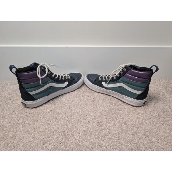 Vans Sk8-Hi MTE Primaloft Sneaker Boots Mens 10.5 Womens 12 Blue Teal Purple main image 10